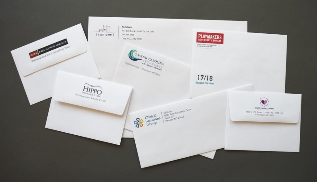 Envelope Printing Corby
